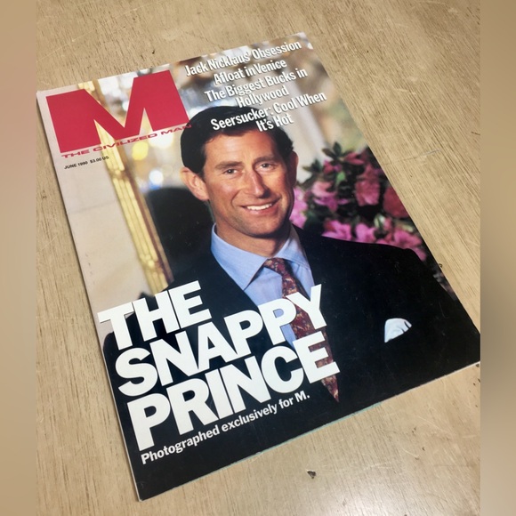 VTG King Charles III M The Civilized Man Magazine Cover Rare Collectible HTF - Picture 6 of 6